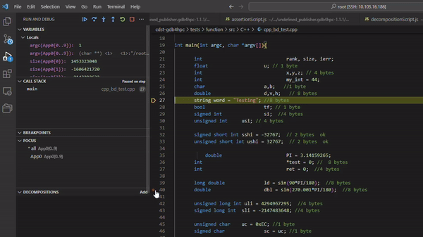 Creating a Breakpoint